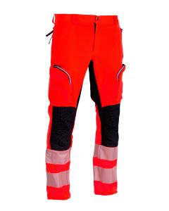 PANT.BOBBER EST. TORINO Rosso Fluo 3XL