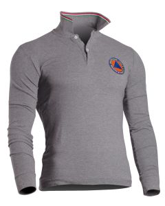 POLO ML PCIV PMT  Grigio Melange 3XL