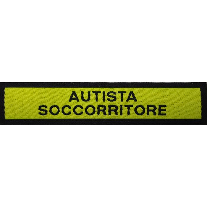 QUALIF HD 12*2,5 "AUTISTA SOCCORRITORE"