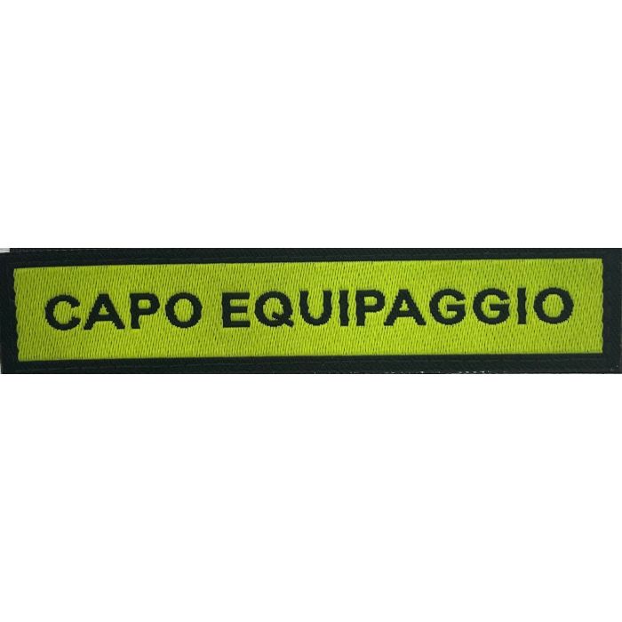 QUALIF HD 12*2,5 "CAPO EQUIPAGGIO"+VELCR