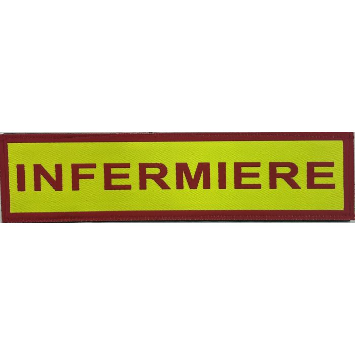QUAL. HD 20*5 "INFERMIERE" ROSSO-GIALL