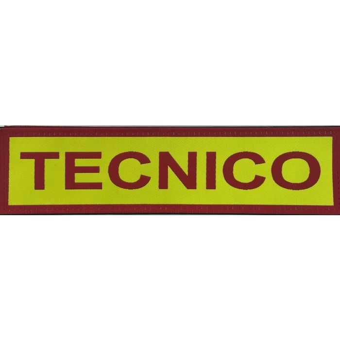 QUALIF. HD 20*5 "TECNICO" ROSSO-GIALLO