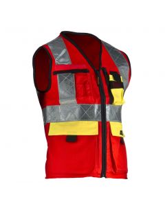 GILET MULTIX DUPLOTEX VISION LIGHT Rosso