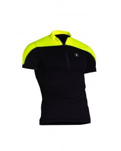 T-SHIRT MC AEROFREE    Blu/Giallo Fluo 3