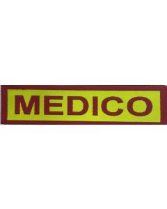 QUALIF. HD 12*3 "MEDICO" ROSSO-GIALLO