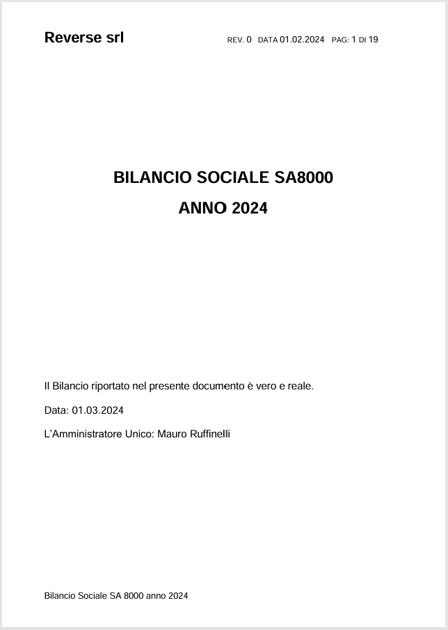 Bilancio sociale